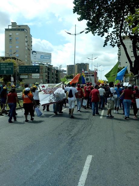 EL RECREO - La Marcha anti-imperialista movilizó a la Parroquia El Recreo