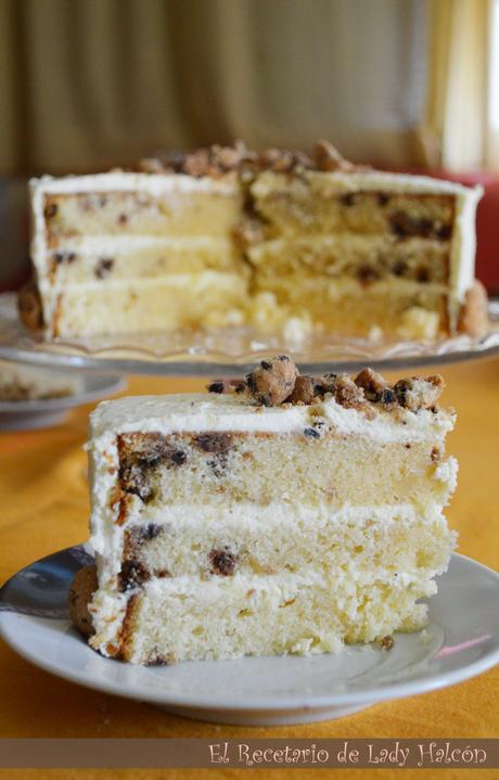 Tarta de galletas y crema de queso