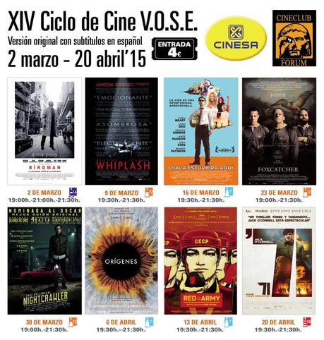 XIV Ciclo de Cine en VOSE en Mérida