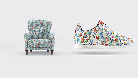 Una marca propone convertir tu sofá en unas zapatillas personalizadas