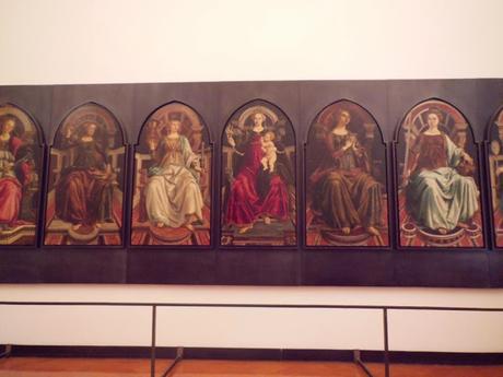 Botticelli y Pollaiolo: obra theological and cardinal virtues