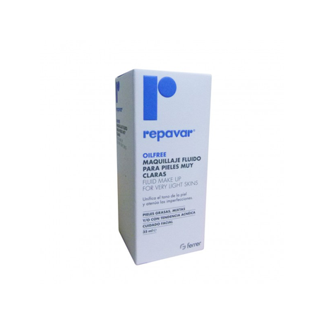 No lo vuelvo a comprar jamás: Maquillaje Repavar en Farmacia. maquillaje-fluido-pieles-muy-claras-repavar-