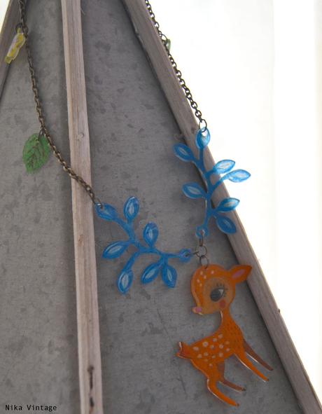 diy, SHRINKLES,PLASTICO MAGICO,bambi,collar