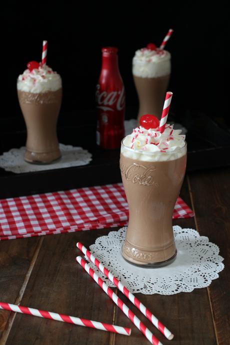 Mousse de Coca Cola y chocolate