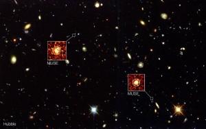 Galaxias detectadas por MUSE