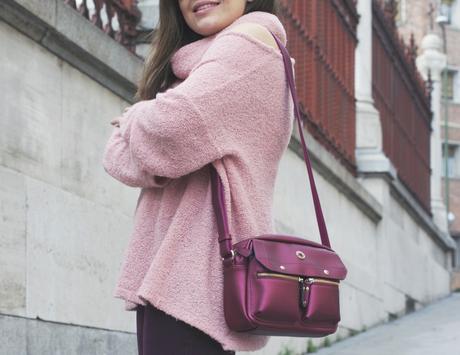 bolsos caminatta el corte ingles bolso burdeos caminatta