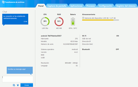 Como controlar Android desde tu PC con Teamviewer Panel de control de Android Teamviewer