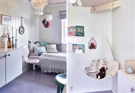 Blanco en textiles y muebles en una casa donde viven niños 9