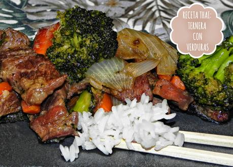 RECETA THAI-TERNERA CON VERDURAS, DE SABOR AUTÉNTICO