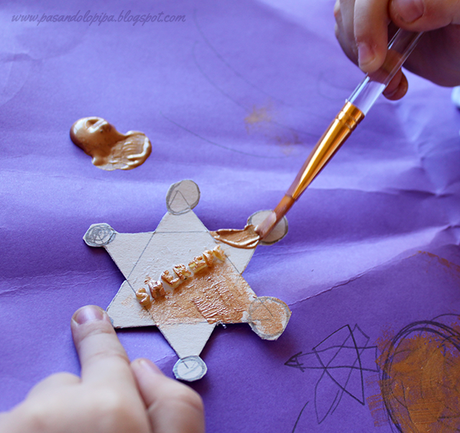 pasandolopipa | Pintar la placa con pintura metalizada pasandolopipa | Pintar la placa con pintura metalizada