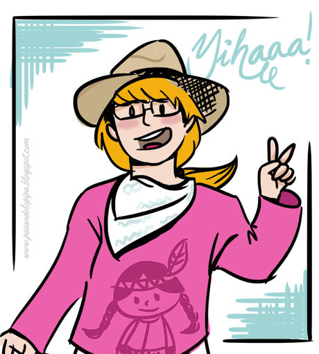 pasandolopipa | LittleAna disfrazada de Shérif pasandolopipa | LittleAna disfrazada de Shérif