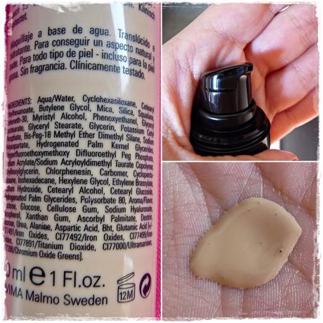 Maquillaje mate y ligero pero cubriente y prebase con factor de protección de Isadora Maquillaje mate y ligero pero cubriente y prebase con factor de protección de Isadora