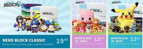 La locura de las cajas por suscripción nerd box tipos