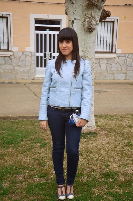 Light blue biker!!! Light blue biker!!!