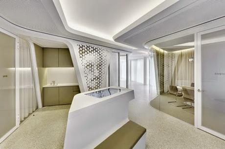 Futurista o minimalista? Diseño de banco en Zurich Futurista o minimalista? Diseño de banco en Zurich