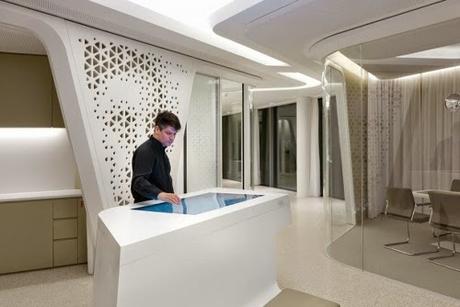 Futurista o minimalista? Diseño de banco en Zurich Futurista o minimalista? Diseño de banco en Zurich