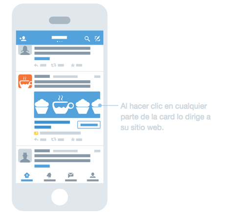 Cómo publicar una Website Card de Twitter en orgánico