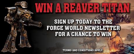 ¿Quieres ganar un Titan Reaver de Forge World?