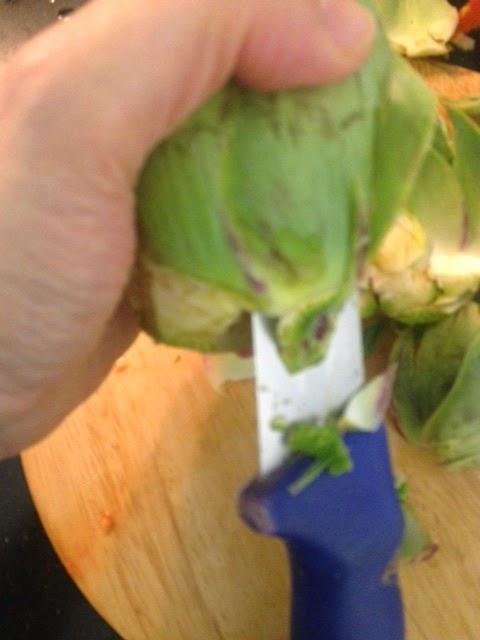 ALUBIAS CON SEPIAS Y ALCACHOFAS ALUBIAS CON SEPIAS Y ALCACHOFAS