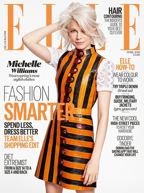 Michelle Williams se viste de Louis Vuitton para ELLE UK