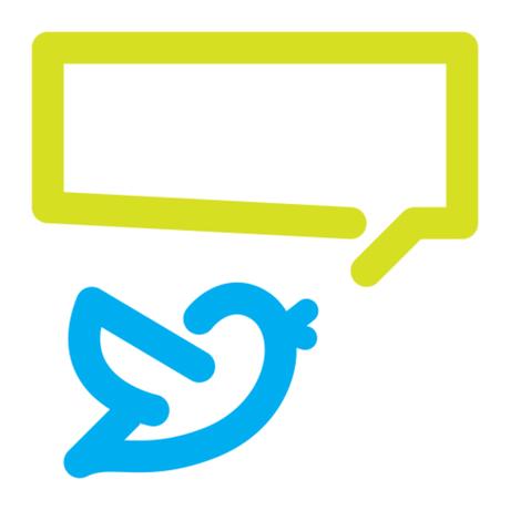 Bird tweets icon