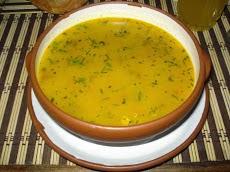 sopa de hojuelas de quinua