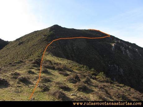 Ruta PR AS-46 Pico Mua: Tramo final al pico Múa Ruta PR AS-46 Pico Mua: Tramo final al pico Múa