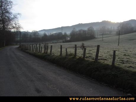 Ruta PR AS-46 Pico Mua: Saliendo de Frainoquiso Ruta PR AS-46 Pico Mua: Saliendo de Frainoquiso