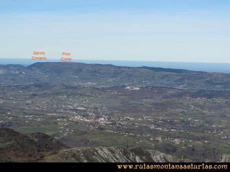 Ruta PR AS-46 Pico Mua: Desde el pico Múa, vistas de los picos Gavio Cimero y Pico Cima Ruta PR AS-46 Pico Mua: Desde el pico Múa, vistas de los picos Gavio Cimero y Pico Cima