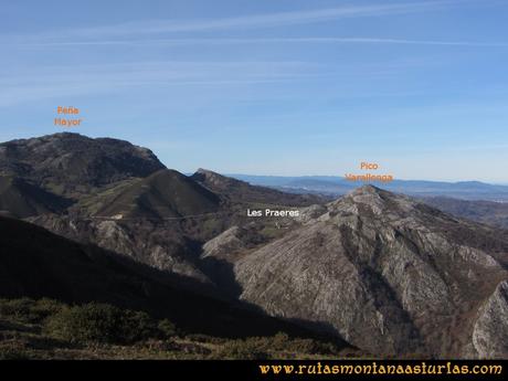 Ruta PR AS-46 Pico Mua: Vistas de la Peña Mayor y Varallonga Ruta PR AS-46 Pico Mua: Vistas de la Peña Mayor y Varallonga