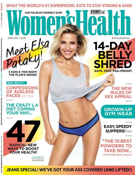 Elsa Pataky portada de Womens Health Reino Unido