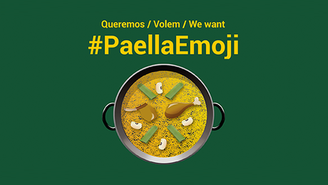 Arroz La Fallera quiere el emoji de la paella en WhatsApp #paellaemoji