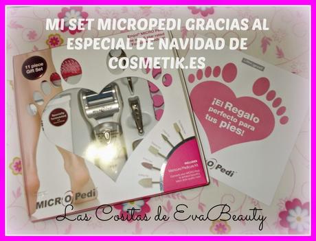 Mi Set MICROPedi gracias al Evento de Navidad de Cosmetik.es. Mi Set MICROPedi gracias al Evento de Navidad de Cosmetik.es.