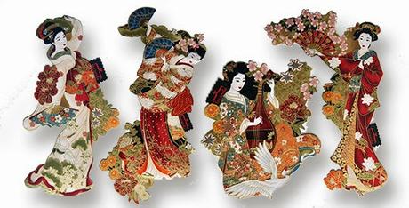 Nuevos parches de geishas by La Carola Nuevos parches de geishas by La Carola