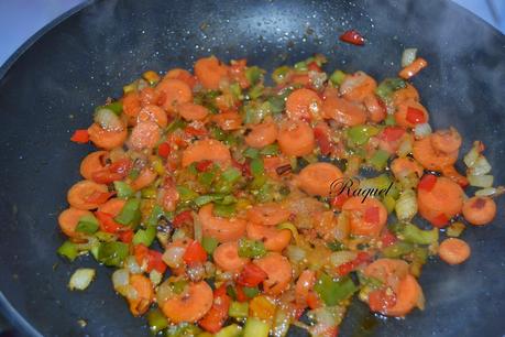 Albóndigas con Verduras y Jerez Fino La Ina Albóndigas con Verduras y Jerez Fino La Ina