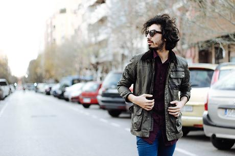 CAUSE I DON’T WANNA FALL… H&M_Parka_H&M_Burgundy_Shirt_H&M_Skinny_Jeans_Zara_Oxfords_Streetstyle_Sunglasses_Optica_Ciscar_Selfie&Gafas_Glamour_Narcotico_Menswear_and_lifestyle_Blog (3)