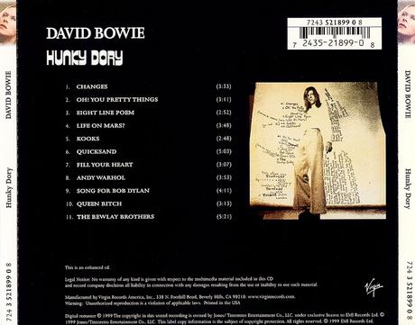 David Bowie - Hunky Dory (1971)
