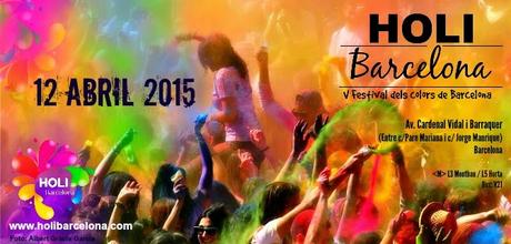 Holi Barcelona 2015. ¡El Festival de los colores de orígen indio en Barcelona!