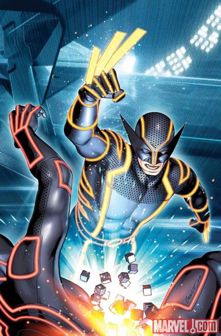 Marvel sigue la moda que impondrá “Tron” Marvel sigue la moda que impondrá “Tron”