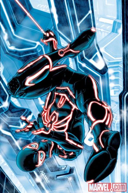 Marvel sigue la moda que impondrá “Tron” Marvel sigue la moda que impondrá “Tron”