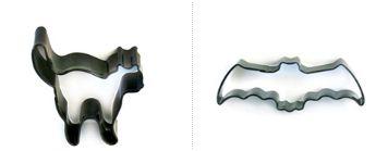 Cómo hacer galletas para Halloween. cortadores moldes para galletas de halloween
