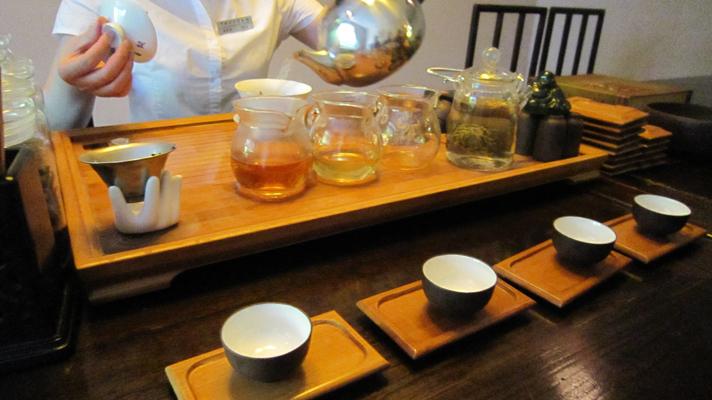 Lecciones sobre el té en Hangzhou