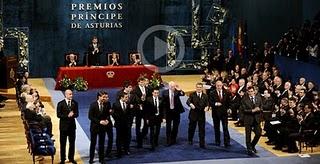 El gesto de Del Bosque al recibir el Premio Príncipe de Asturias del Deporte