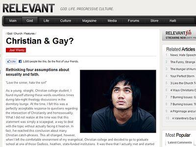Homosexualidad y fe cristiana: cuatro ideas a revisar, según J. Wentz