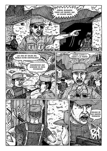 SAe presenta Barbarie de Jesús Cossio, comic sobre la violencia política en el Perú (1985-1990)