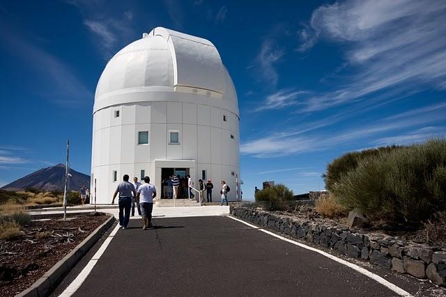 Visita al Observatorio del Teide de las Agrupaciones Astronómicas de Canarias, Octubre de 2009