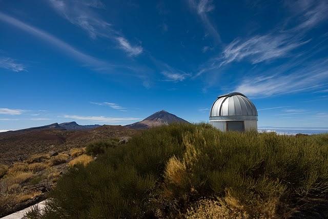 Visita al Observatorio del Teide de las Agrupaciones Astronómicas de Canarias, Octubre de 2009