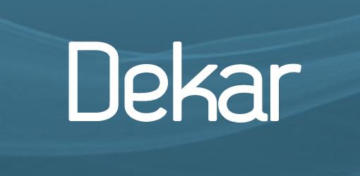 download tipografía Dekar