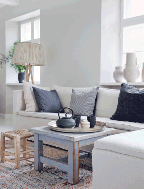 Sereno y natural hogar de estilo escandinavo Sereno y natural hogar de estilo escandinavo