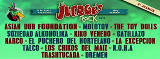 The Toy Dolls, Kiko Veneno y Talco se suman a The Juerga's Rock Festival